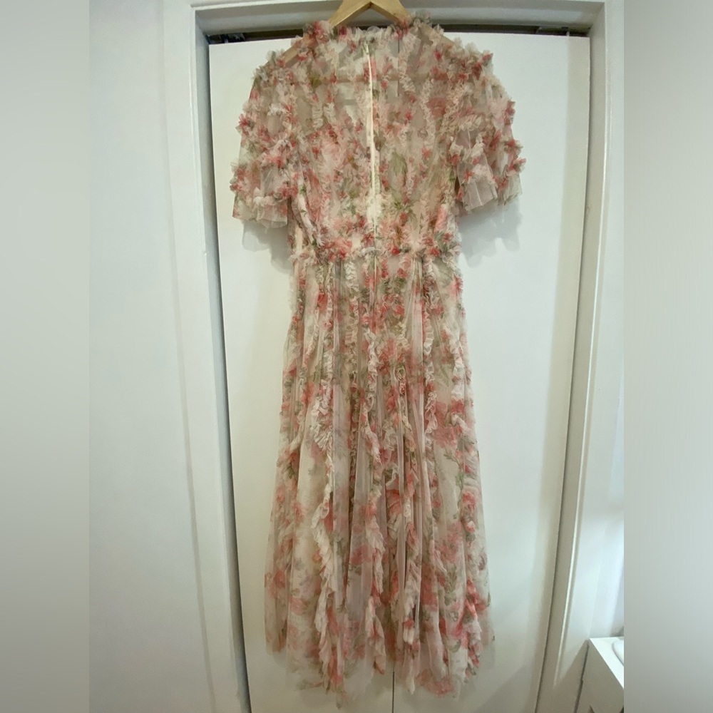 Needle and thread dress, size 6 US(38 EU)